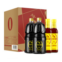 千禾 御藏礼盒(酱油 1.52kg*2瓶+料酒 500ml*2瓶)
