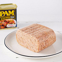 限地区、PLUS会员：SPAM 世棒 午餐肉罐头 黑椒味 340g
