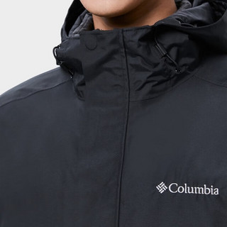 Columbia 哥伦比亚 Srt Interchange 3 男子三合一冲锋衣 XE1504-011 全黑色 L