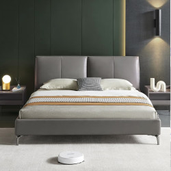 cheers 芝华仕 爱蒙 c058 意式真皮高脚床 1.8m