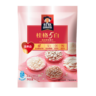 QUAKER 桂格 5白混合即食麦片 40g*10袋