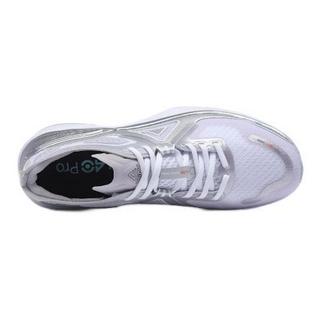 PEAK 匹克 态极 4.0 Pro 男子跑鞋 ET21727H 大白/银色 39