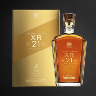 JOHNNIE WALKER 尊尼获加 XR 21年 调和 苏格兰威士忌 40%vol 750ml 礼盒装