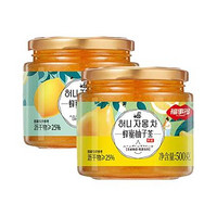 FUSIDO 福事多 蜂蜜柠檬茶酱 500g+蜂蜜柚子茶酱 500g