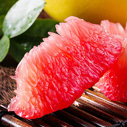 mr seafood 京鲜生 福建平和琯溪 精选特级三红蜜柚  4粒装 特级大果 净重约5-6kg
