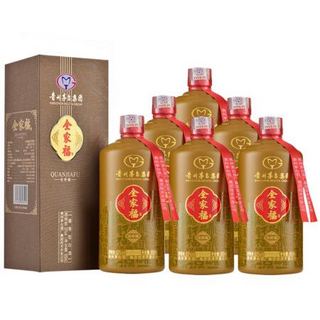 MOUTAI 茅台 集团 全家福（酱色）53度酱香型白酒 500mL*6瓶 整箱装 飞天仙女图 礼盒酒水