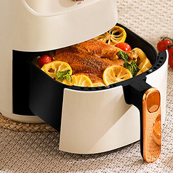 royalstar荣事达rsaf126空气炸锅45l奶白色