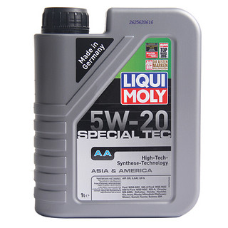 LIQUI MOLY 力魔 德国原装进口 特技AA机油 5W-20 SN 1L  汽车用品