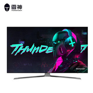 ThundeRobot 雷神 48英寸 4K OLED 120Hz 90WType-C 0.1ms HDR HDMI2.1自带音响 四边微边框