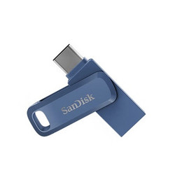 SanDisk 闪迪 至尊高速酷柔系列 SDDDC3-128G-Z46NB USB 3.1 U盘 海军蓝色 128GB USB-A/Type-C双口