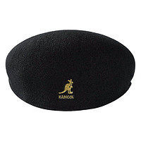 KANGOL 女士贝雷帽 KO0258BC-BK001 黑色金标 L