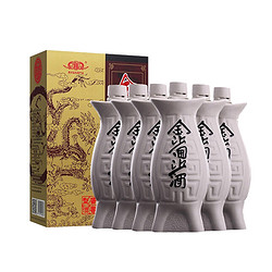 JINSHA 金沙 回沙 鱼儿酒 53%vol 酱香型白酒 500ml*6瓶 礼盒装