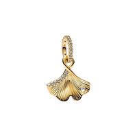 PANDORA 潘多拉 字母组合Moments系列 762428C01 银杏叶吊坠