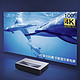 PLUS会员：Formovie 峰米 4K Max 家庭影院投影机+100吋菲涅尔柔性屏