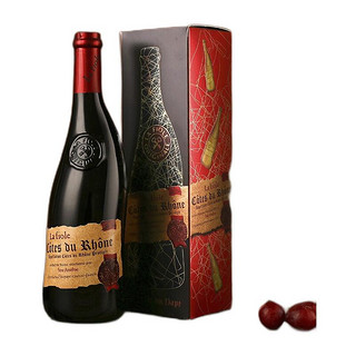 la fiole 芙华 BROTTE家族酒庄罗纳河谷干型红葡萄酒 750ml 礼盒装