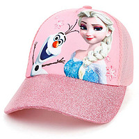 Disney 迪士尼 儿童帽子夏季薄款遮阳帽女童棒球帽54cm（建议年龄5-14岁）