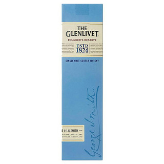 THE GLENLIVET 格兰威特 创始人甄选 单一麦芽 苏格兰威士忌 40%vol 700ml*2瓶