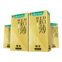 OKAMOTO 冈本 超薄安全套 全家福套装 40片（超润滑金装10片+无感金装10片+冰感）