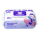有券的上：dukaxiong 嘟咔熊 婴儿湿巾80抽1包 加大加厚（约8两） 宝宝收口专用湿纸巾