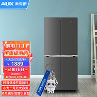 AUX 奥克斯 328升冰箱四门十字对开门