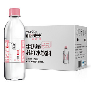 小苏先生 Mr. Su 小苏先生 苏打水白桃味无糖无汽360ml*12瓶