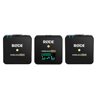 RØDE 罗德 RODE 罗德Wireless GO II 无线领夹麦克风一拖二（苹果线+安卓线套装）