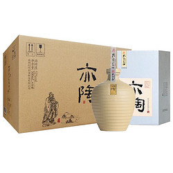 孔府家酒 亦陶6-52度 浓香型白酒坛装 山东名酒 500mL*6瓶 整箱