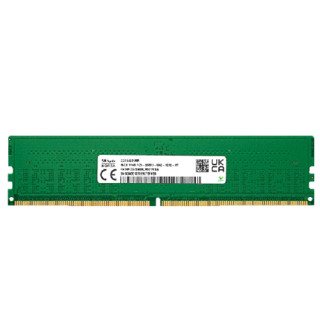 SK hynix 海力士 DDR5 5600MHz 台式机内存 普条 绿色 32GB