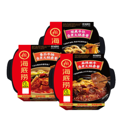 海底捞 自热火锅3荤组合 嫩牛+牛腩+牛肚