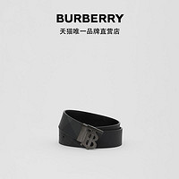 BURBERRY 博柏利 男士双面专属标识London格纹腰带80576671