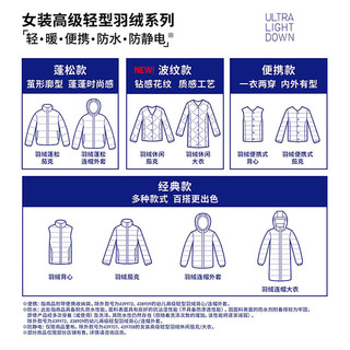 UNIQLO 优衣库 女士轻型羽绒连帽外套439704