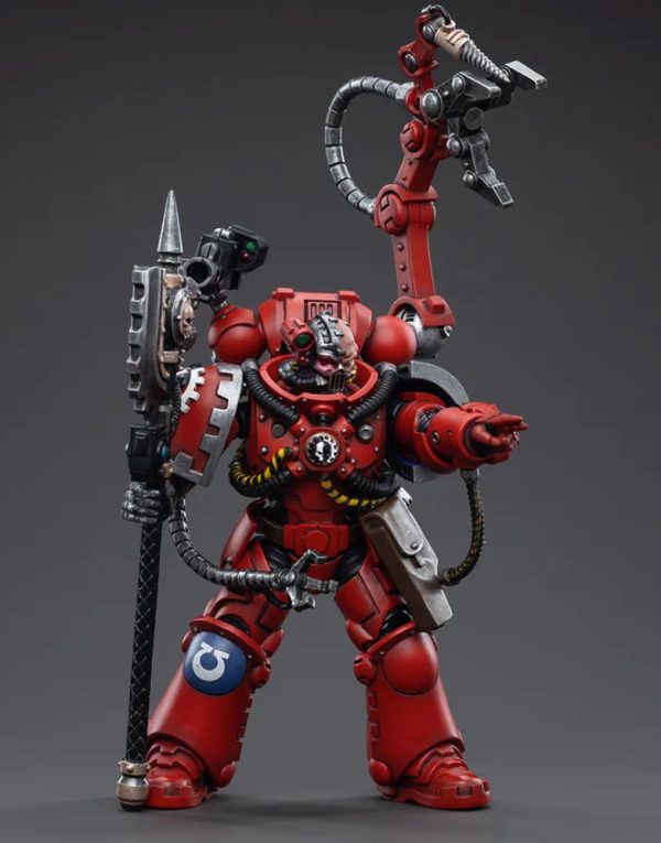 joytoy 暗源 战锤40k 极限战士 原铸技术军士 1/18可动人偶