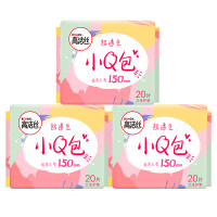 kotex 高洁丝 卫生巾小Q包 迷你护垫 60片