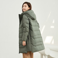 补贴购：E·LAND 衣恋 女士毛呢大衣 EEJW84914N25