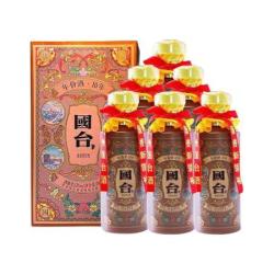 国台 十年（10年）棕色 酱香型白酒  53度500ml 6瓶装 中秋送礼 赠洗车