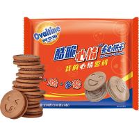 Ovaltine 阿华田 趣味心情饼干表情包薄脆夹心饼 324g