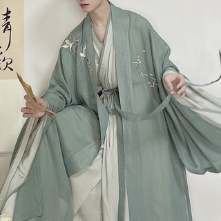 羽月司衣局 原创汉服春秋新品宋制简约褙子长衫男女款