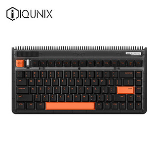 IQUNIX OG80 橙黑 三模机械键盘 83键 TTC金粉轴 无光版