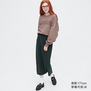 UNIQLO 优衣库 女装DISNEY宽松卫衣(字母图案套头运动秋装)453393