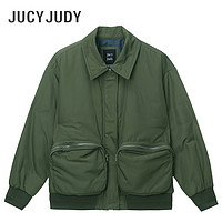JUCY JUDY 潮流宽松复古工装保暖棉服外套JVJP722G