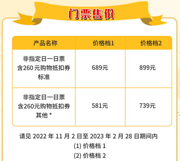 飞猪双11！上海迪士尼乐园度假区多款门票好价！非指定日双人套票 另有亲子套票和含购物券套票