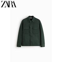 ZARA 秋季新款男装 宽松工装风夹克外套 0706318 552