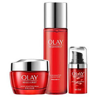 OLAY 玉兰油 护肤套装 (塑颜金纯精华水150ml+塑颜金纯面霜50g+新生塑颜金纯弹力眼霜15ml)