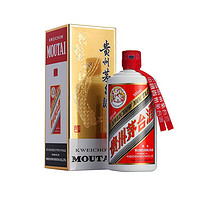 MOUTAI 茅台 飞天 53度 贵州飞天茅台 酱香型白酒 500ml（海外版带杯）