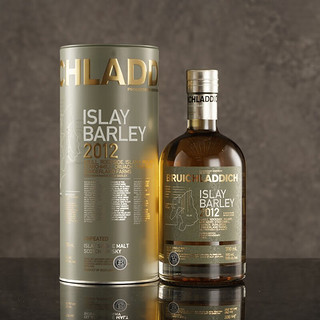 布赫拉迪（Bruichladdich）洋酒 苏格兰原瓶进口单一麦芽威士忌700ml 布赫拉迪艾雷岛大麦2012