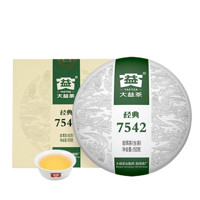 TAETEA 大益 2101批次 经典7542 普洱生茶 150g