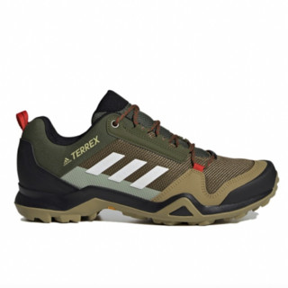adidas 阿迪达斯 Terrex Ax3 男子徒步鞋 FX4576 棕色/绿色/黑色/白色 42