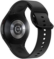 SAMSUNG 三星 Galaxy Watch4 圆形智能手表，黑色,44 mm,蓝牙+延长保修