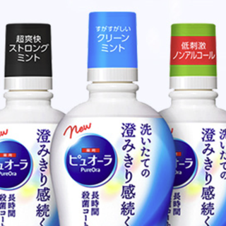 Kao 花王 贝优蓝漱口水 清新薄荷 420ml