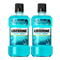 LISTERINE 李施德林 冰蓝漱口水 1000ml*2